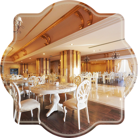 Large choix de salles adaptées à tous types d’événements.