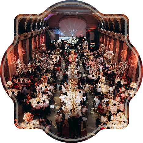 Accompagnement personnalisé pour un événement unique. 